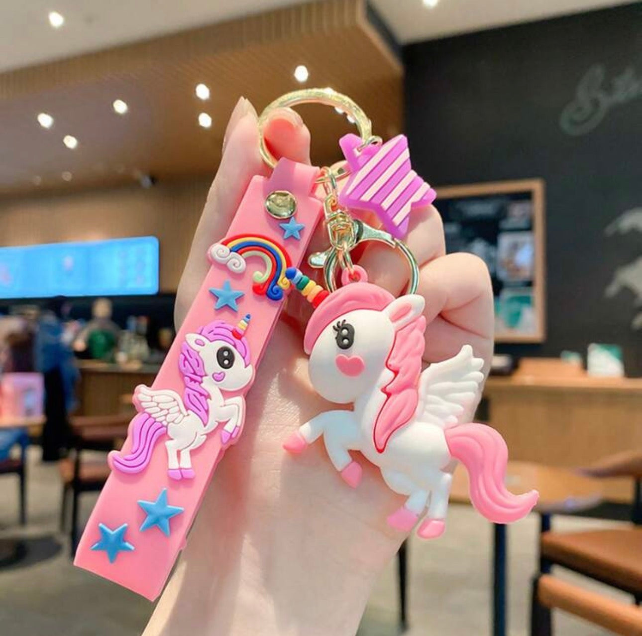 Unicorn Keychain