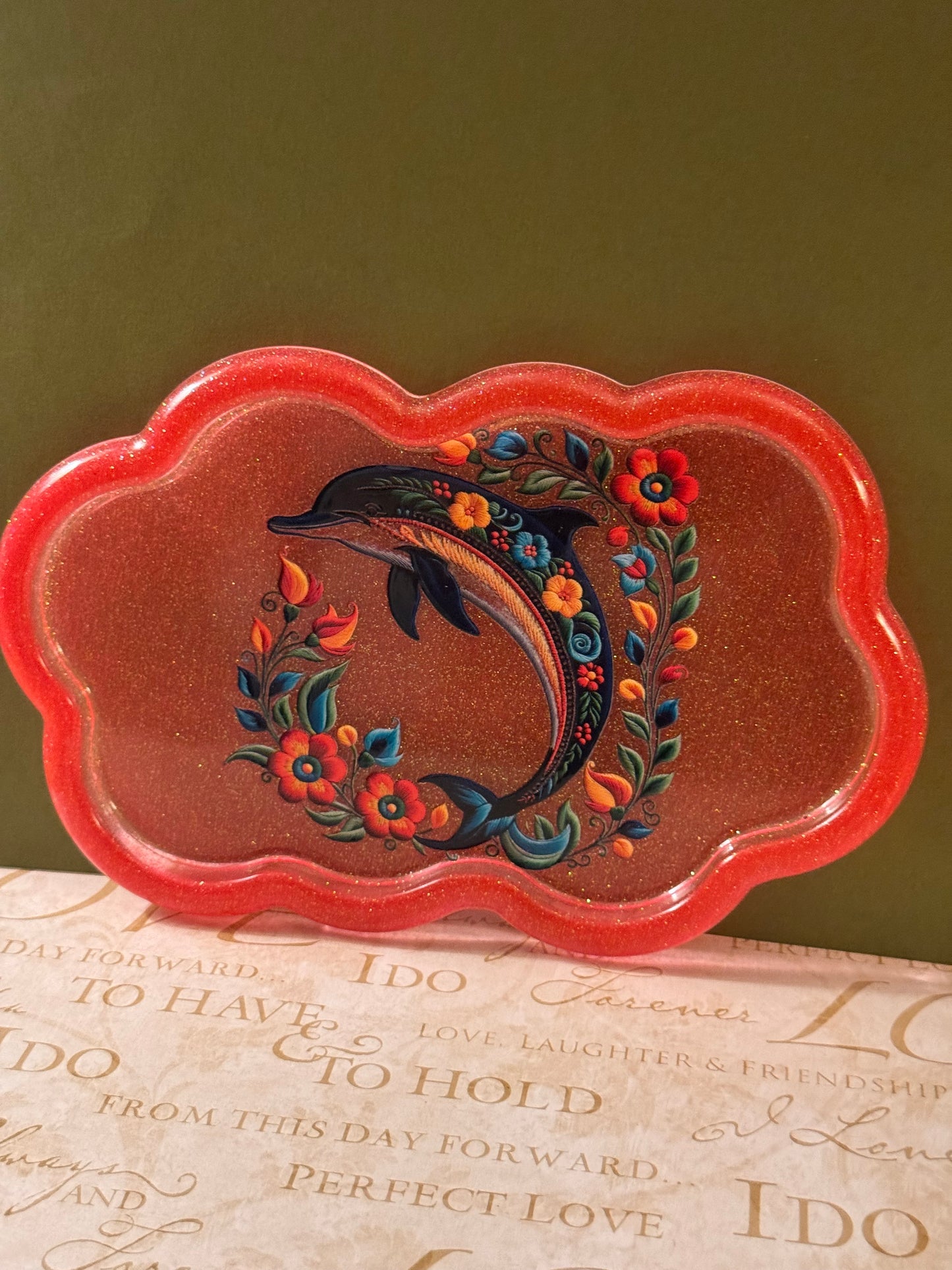 Summer The Dolphin Tray