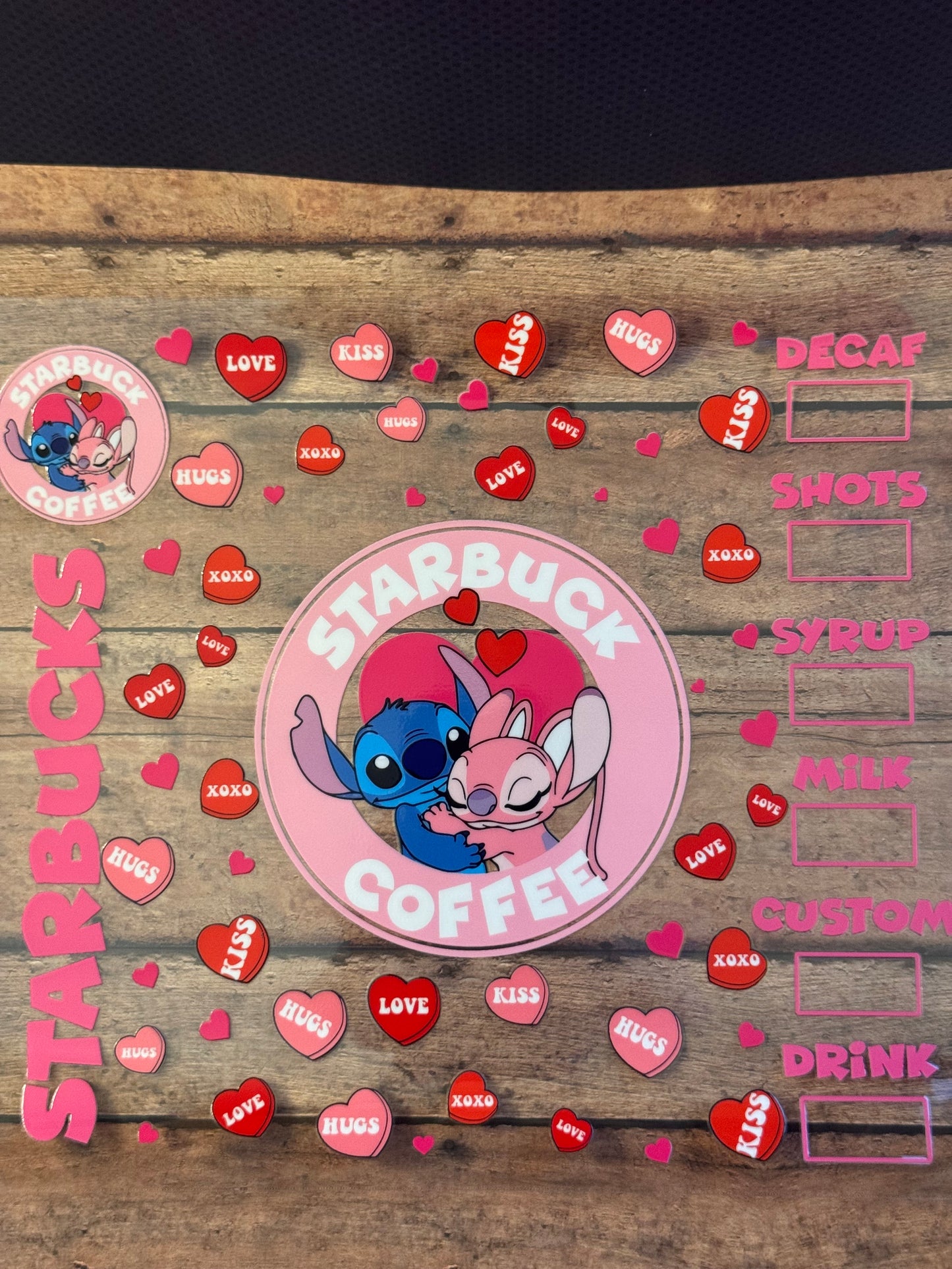 Stitch & Angel Cup Wrap, 20 oz