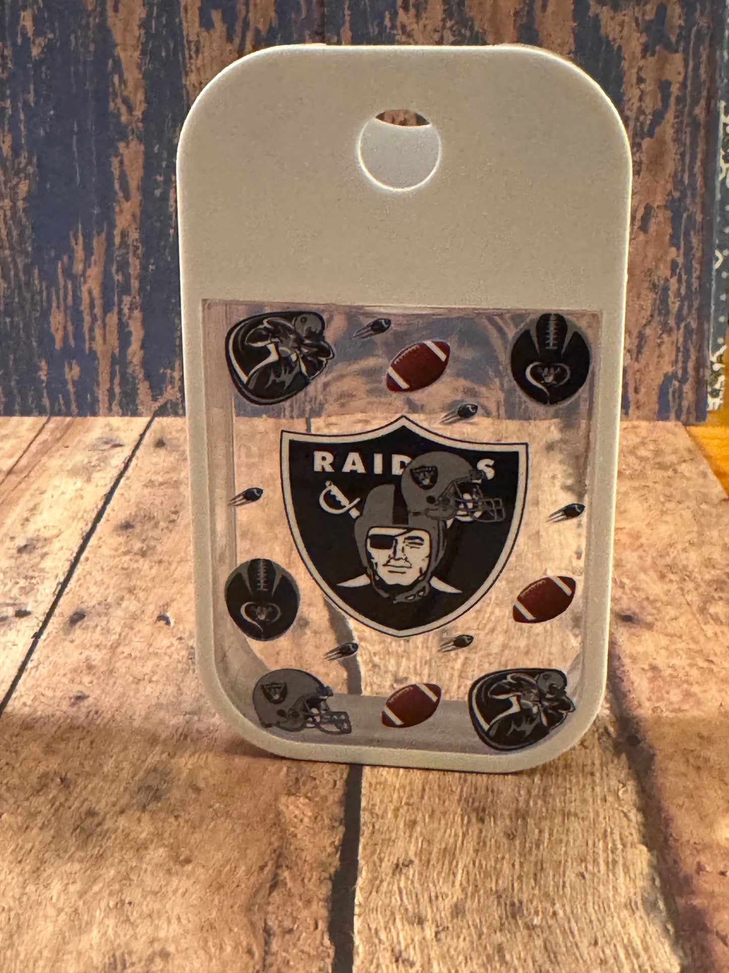Raiders Hand Sanitizer Bottle