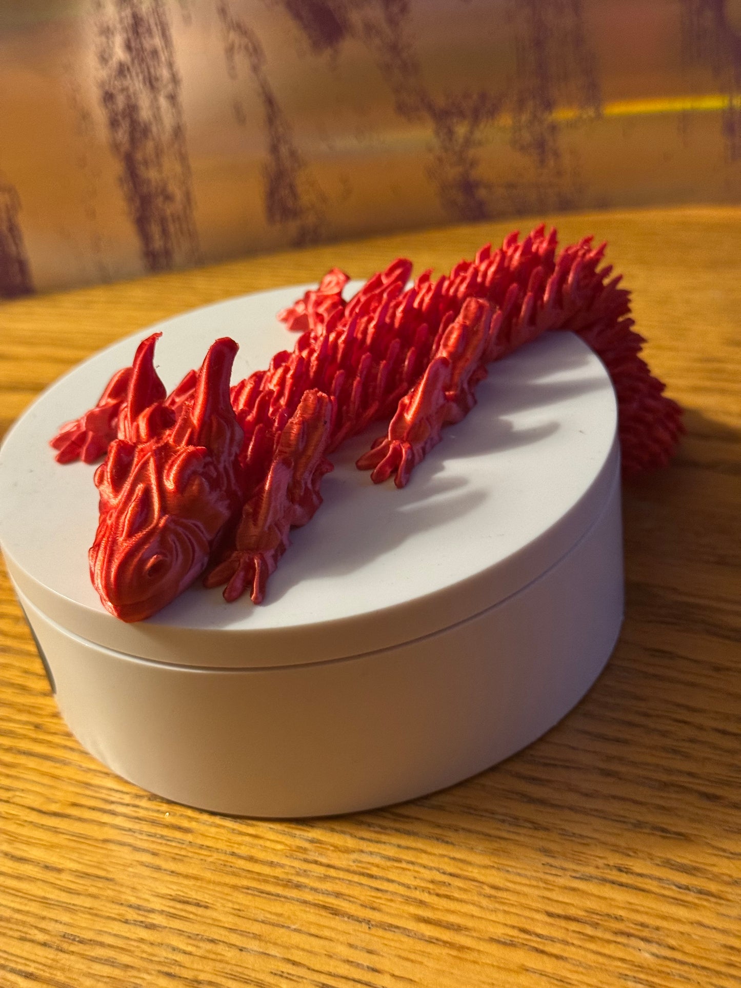 Simon The Dragon, 3D Printed, Flexi
