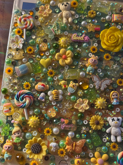 Yellow IPad Junk Case, 12.9 in.