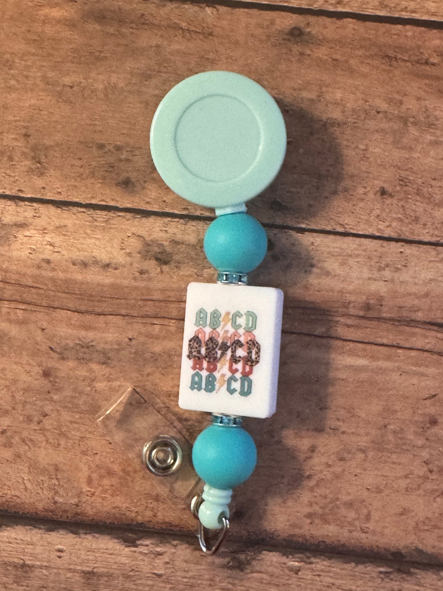 AC/DC Badge Reel, Retractable