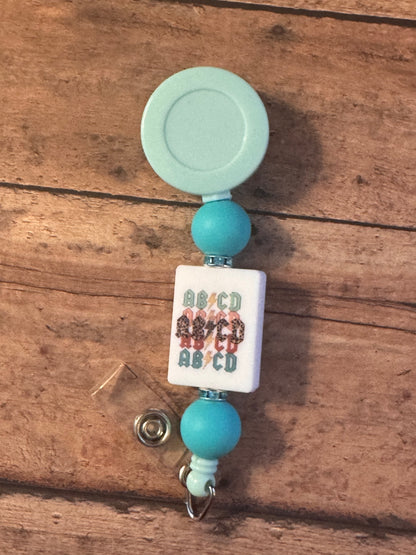 AC/DC Badge Reel, Retractable