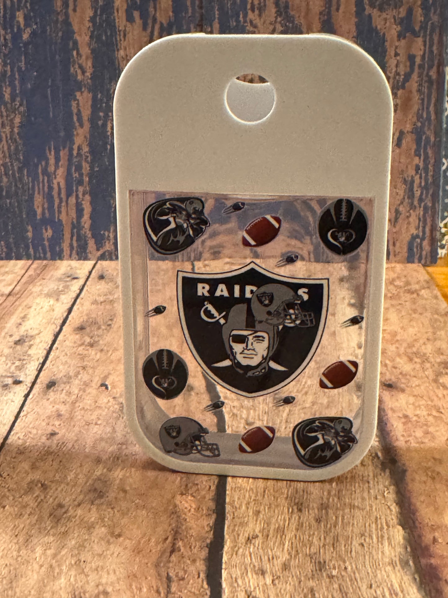 Raiders Hand Sanitizer Bottle
