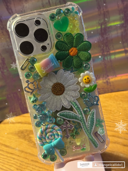 Green IPhone 16 Pro Max Junk Case