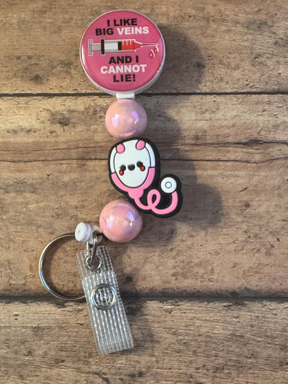 Stethoscope Badge Reel, Retractable