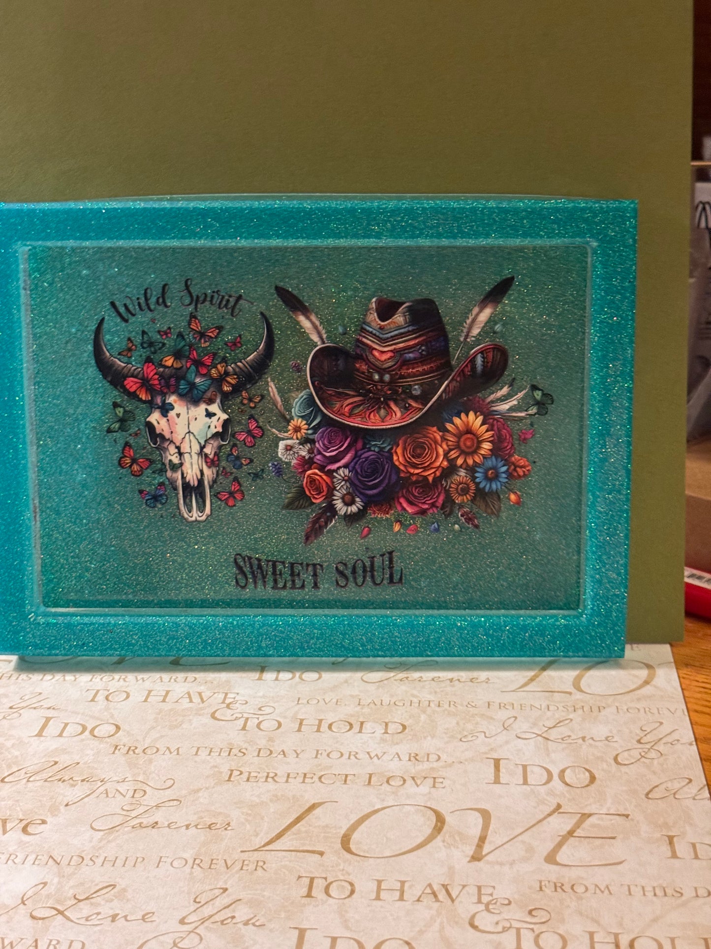 Sweet Soul Resin Tray