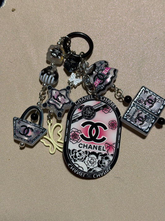 Two Tone Bag Charm