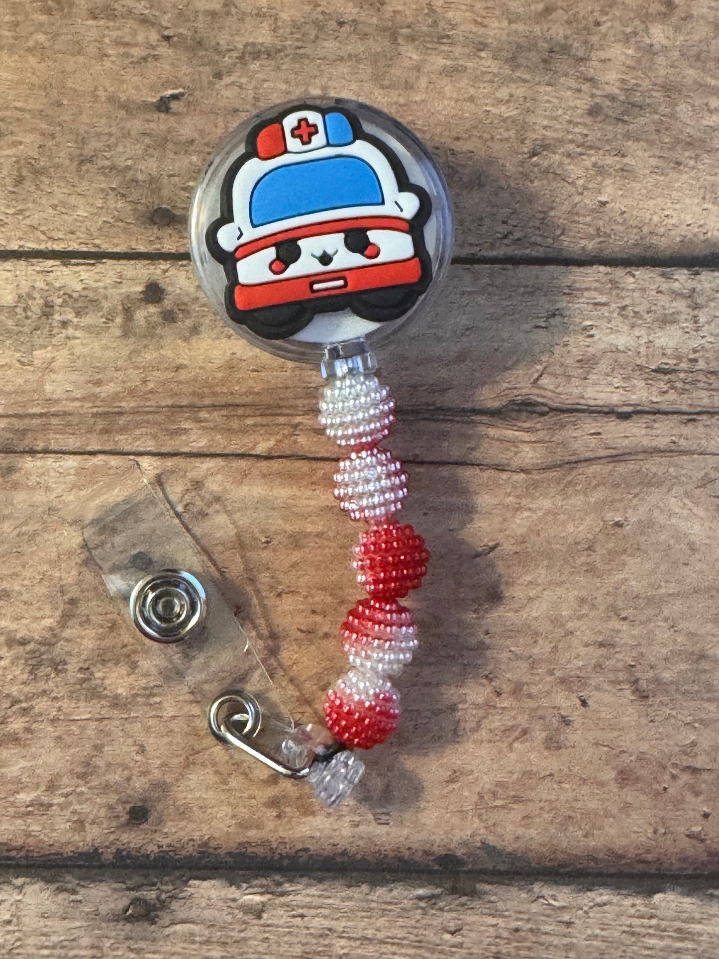 Ambulance Badge Reel, Retractable