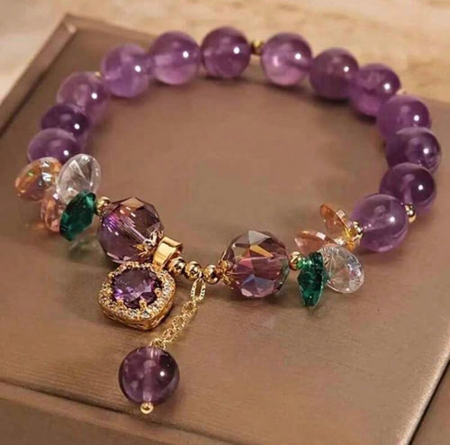 Purple Amethyst Bracelet