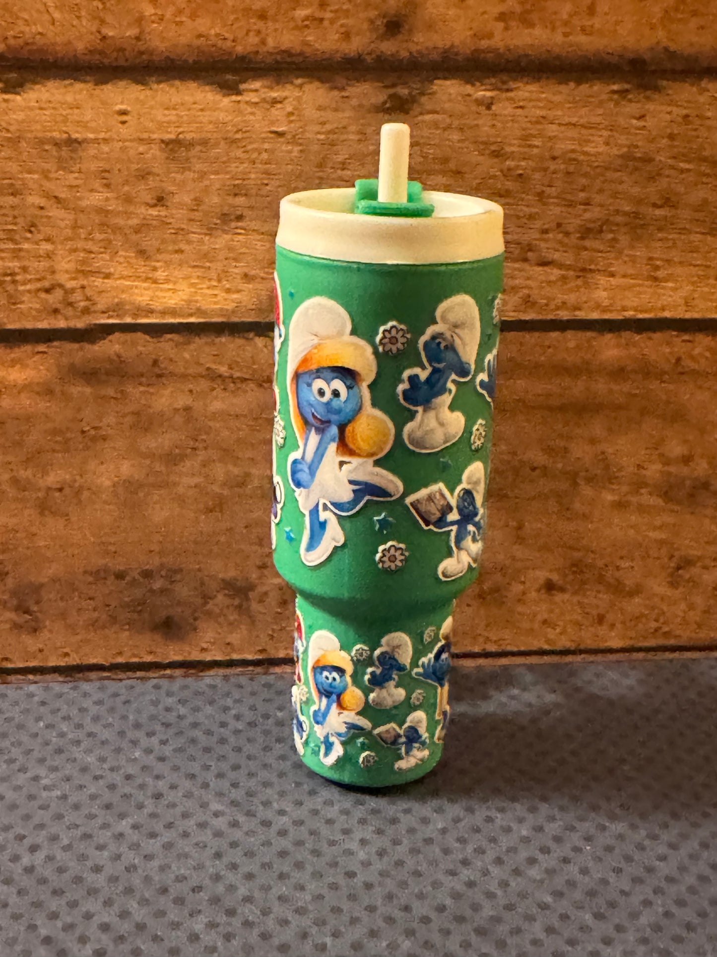 Smurfs Tumblr Keychain