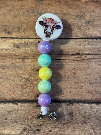 Highland Cow Badge Reel