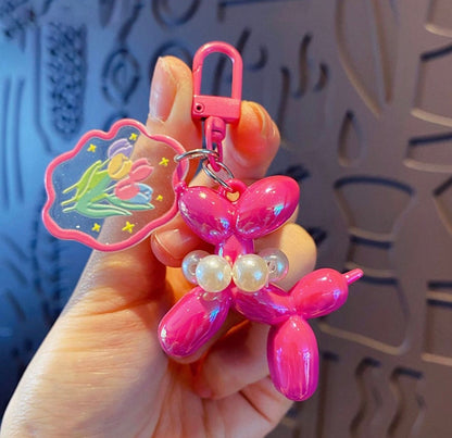 Bubble Dog Keychain