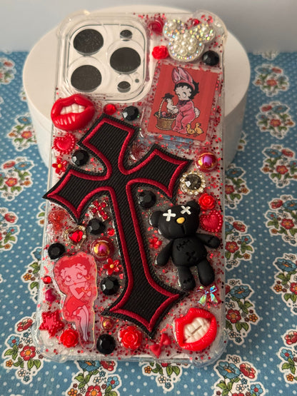 iPhone 14 Pro Max Red junk case