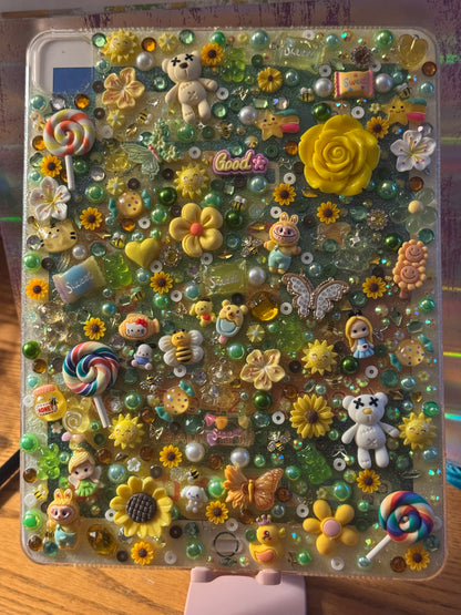 Yellow IPad Junk Case, 12.9 in.