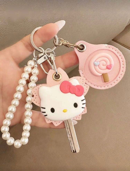 Hello Kitty, key cover keychain