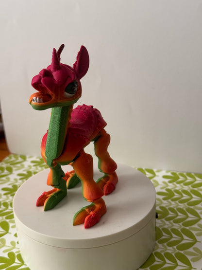 Milly The llama, Flexi, 3D