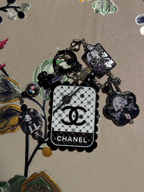 Pokadot Chanel Bag Charm
