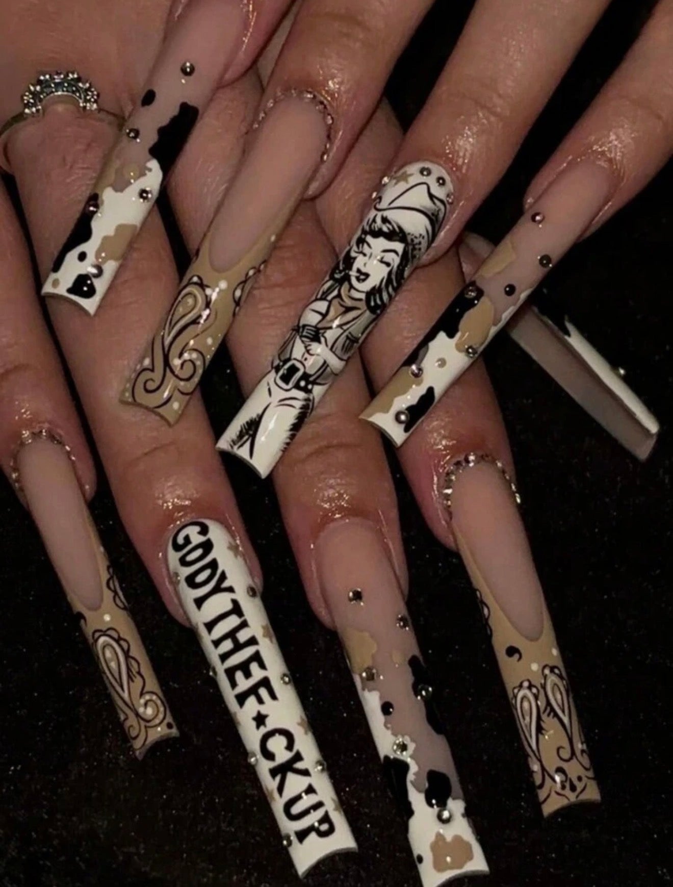 Opulent Safari Press On Nails