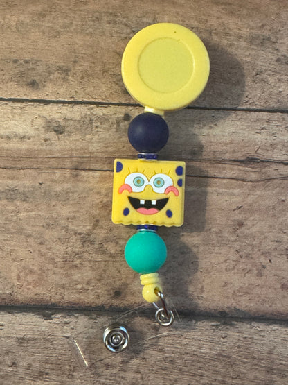 SpongeBob Badge Reel, retractable