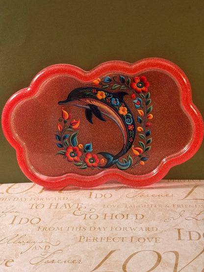 Summer The Dolphin Tray