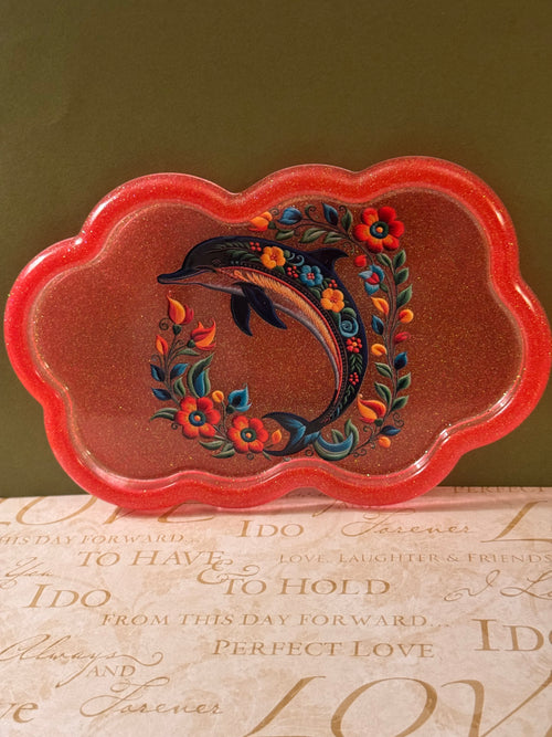 Summer The Dolphin Tray