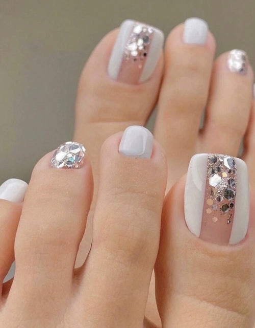 Golden Hour Glam, Press On, Toenails