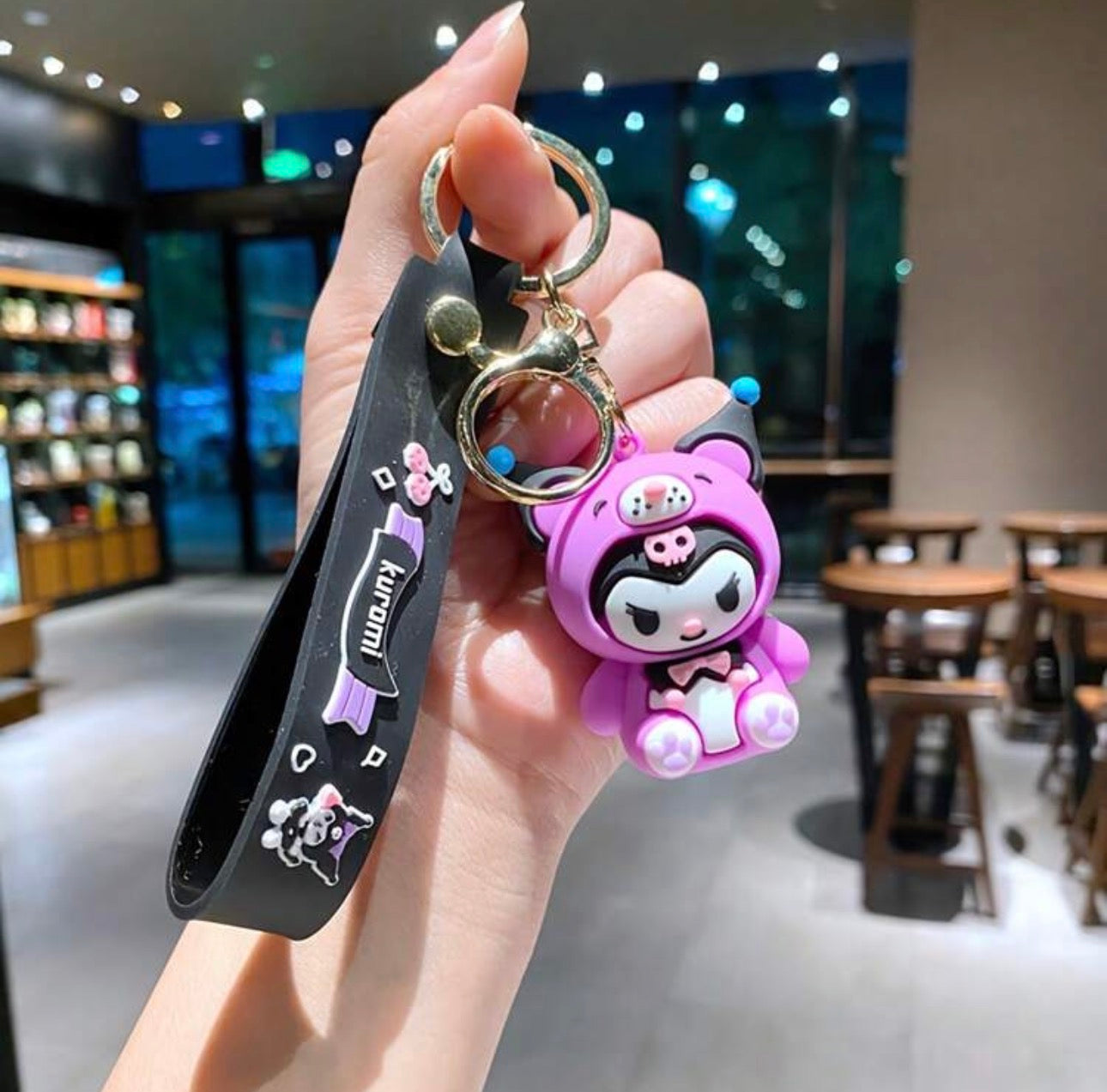 Kuromi Keychain