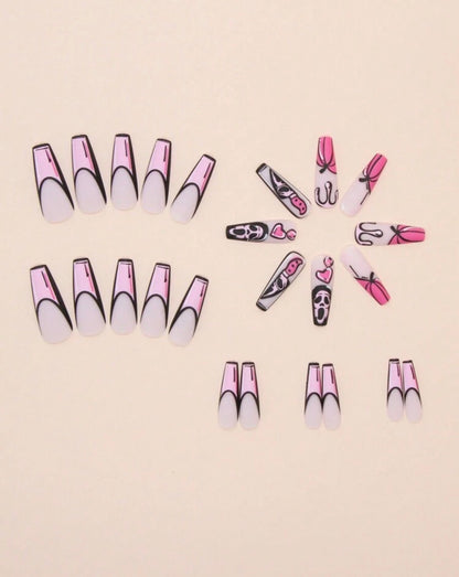 Ghost face Killer Press On Nails