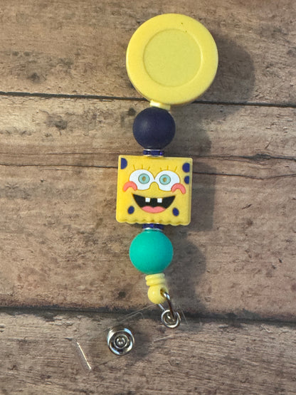 SpongeBob Badge Reel, retractable