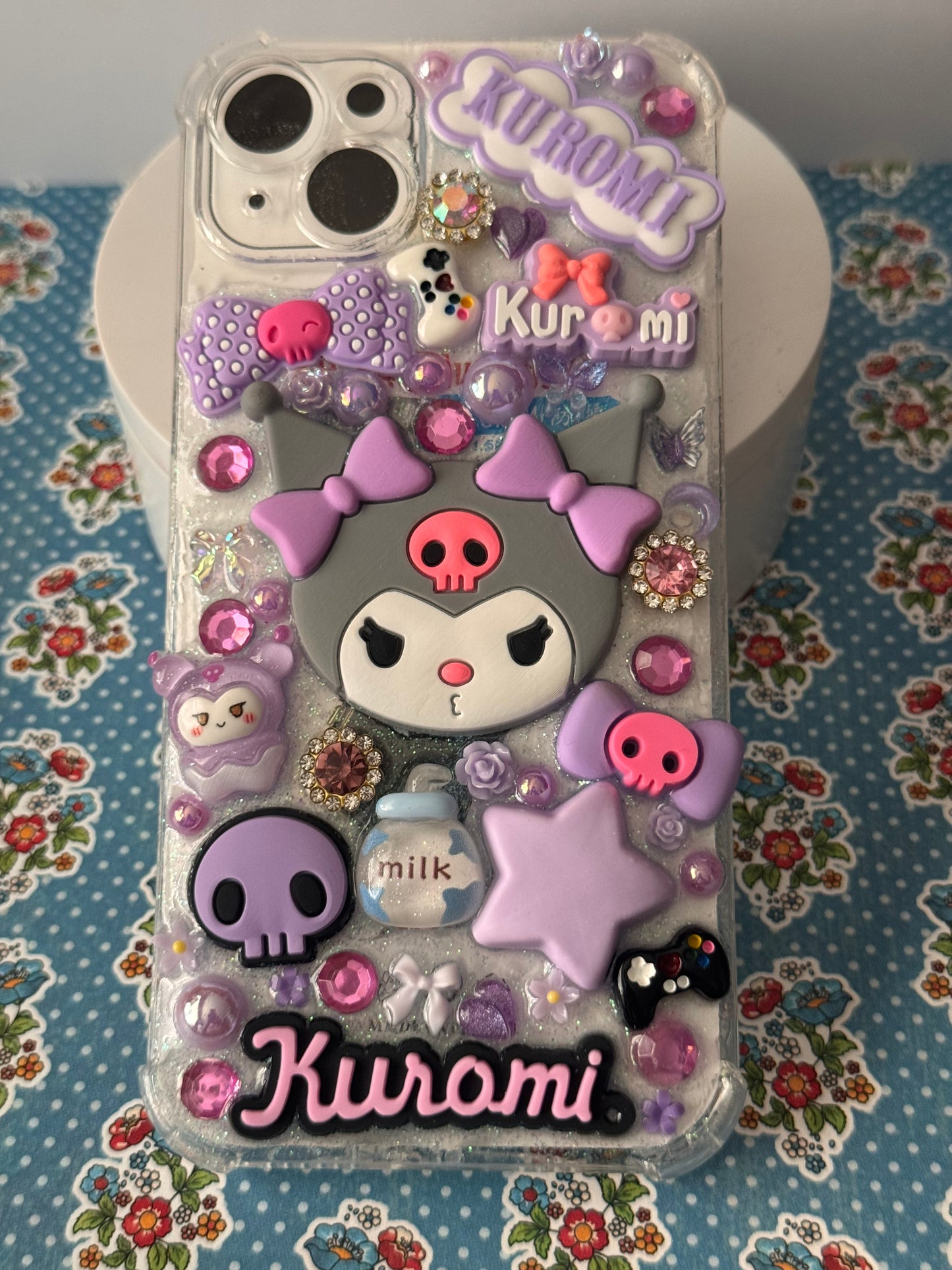 Purple Kuromi Junk Case