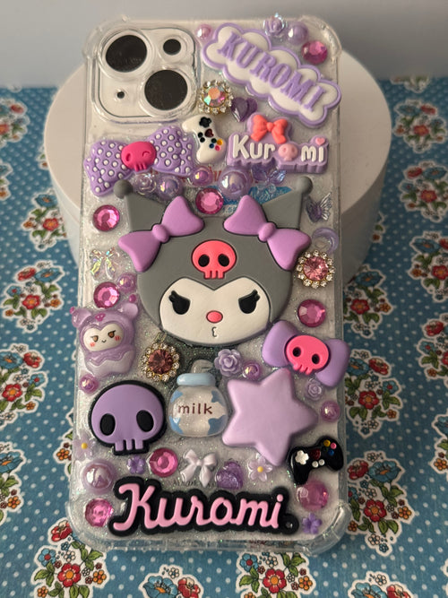 Purple Kuromi Junk Case
