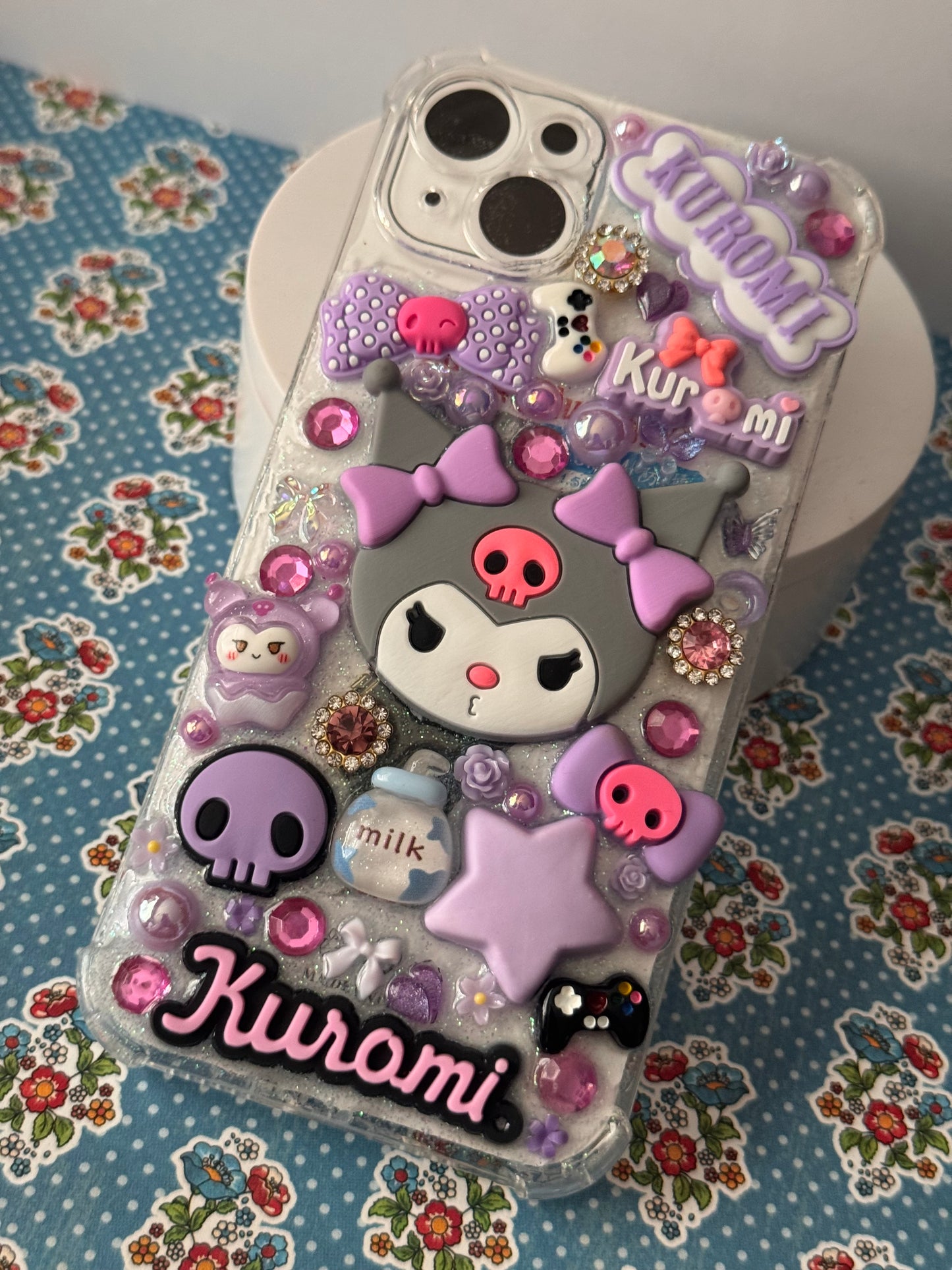 Purple Kuromi Junk Case