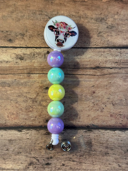 Highland Cow Badge Reel