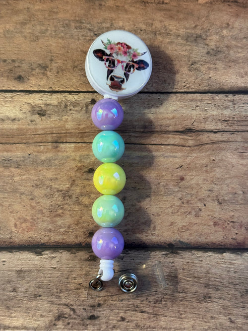 Highland Cow Badge Reel