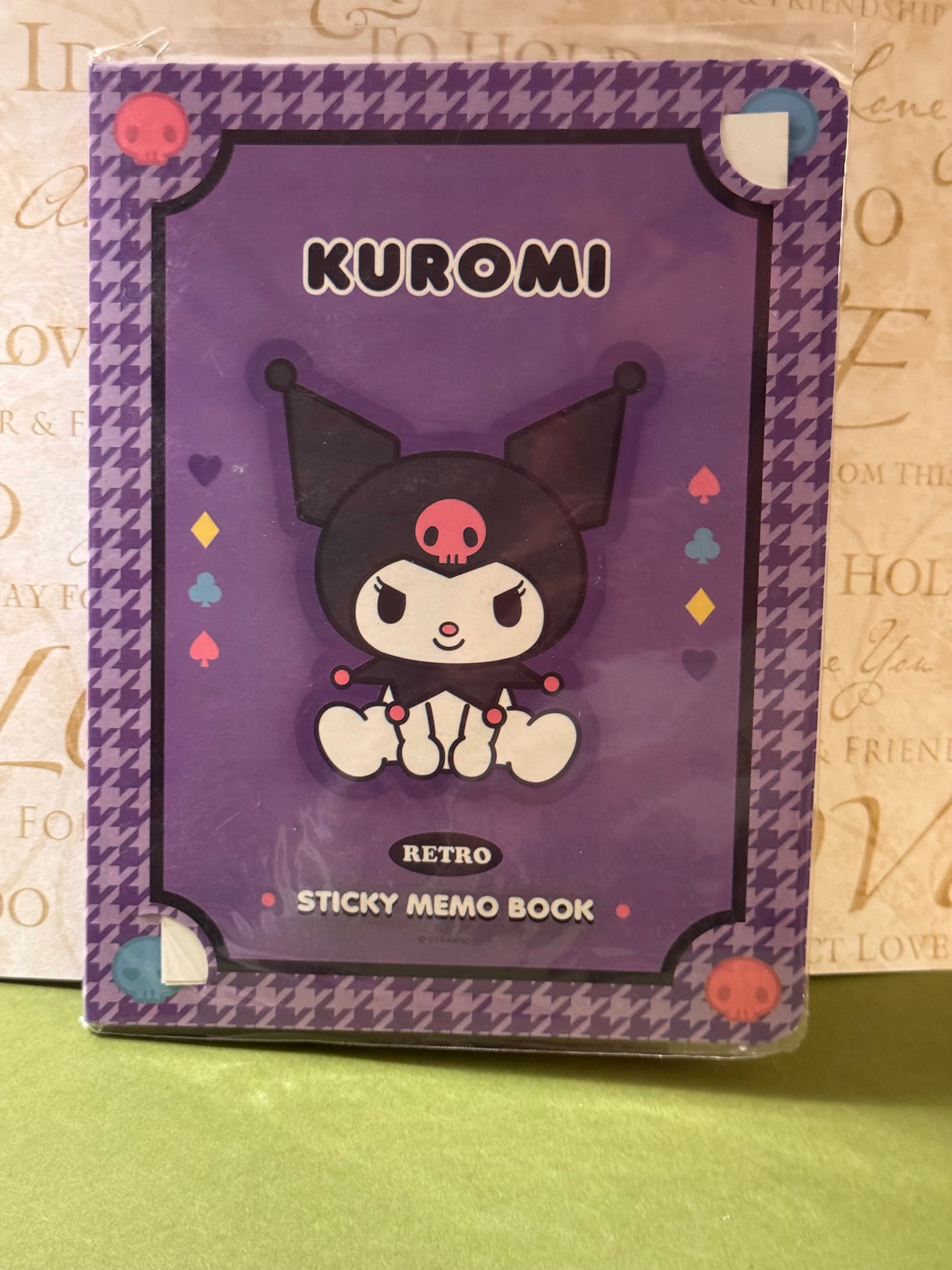 Kuromi Memo Book