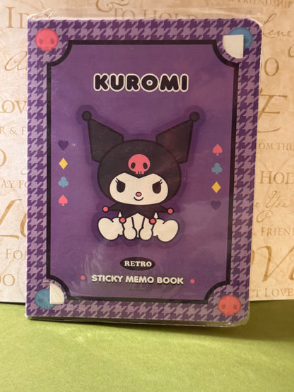 Kuromi Memo Book