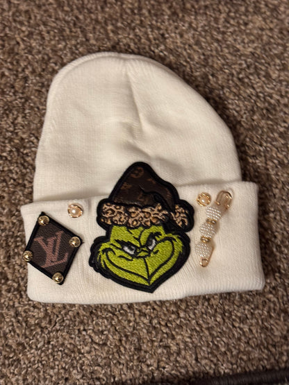 LV Beanie, Grinch, One Size