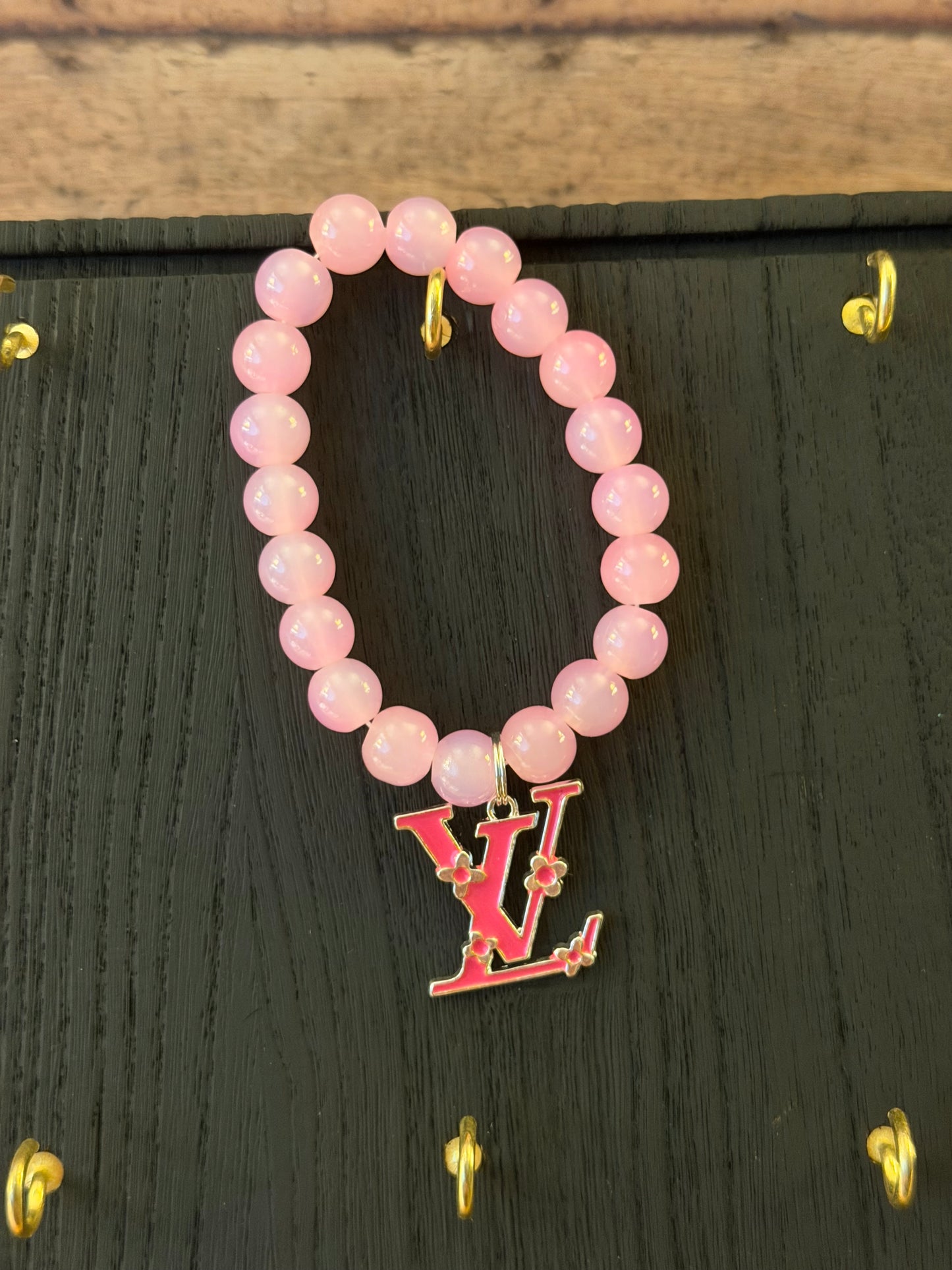 Pink Louis Vuitton Bracelet