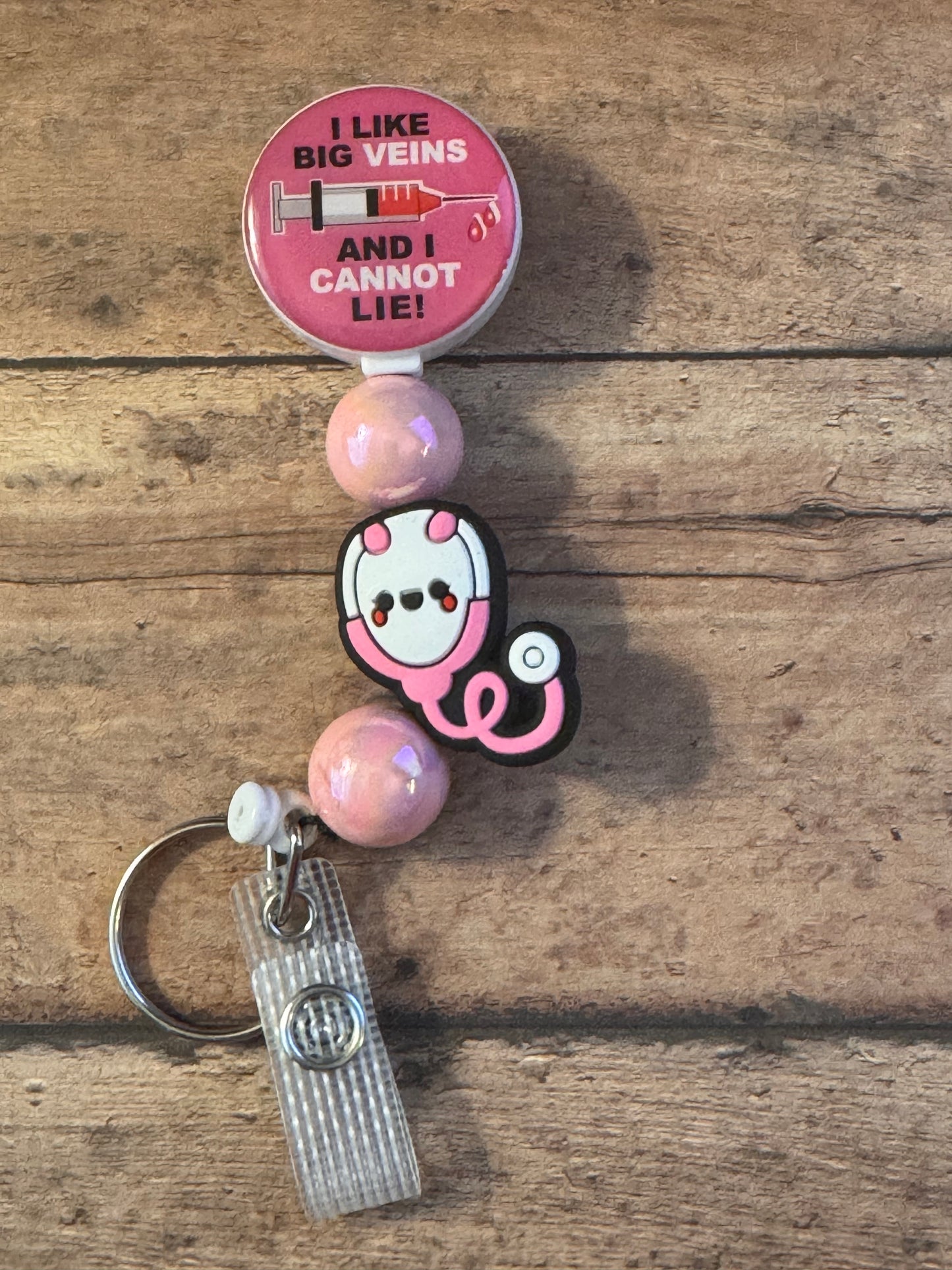 Stethoscope Badge Reel, Retractable