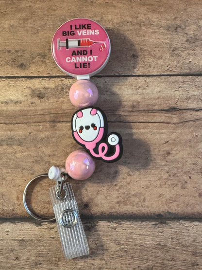 Stethoscope Badge Reel, Retractable