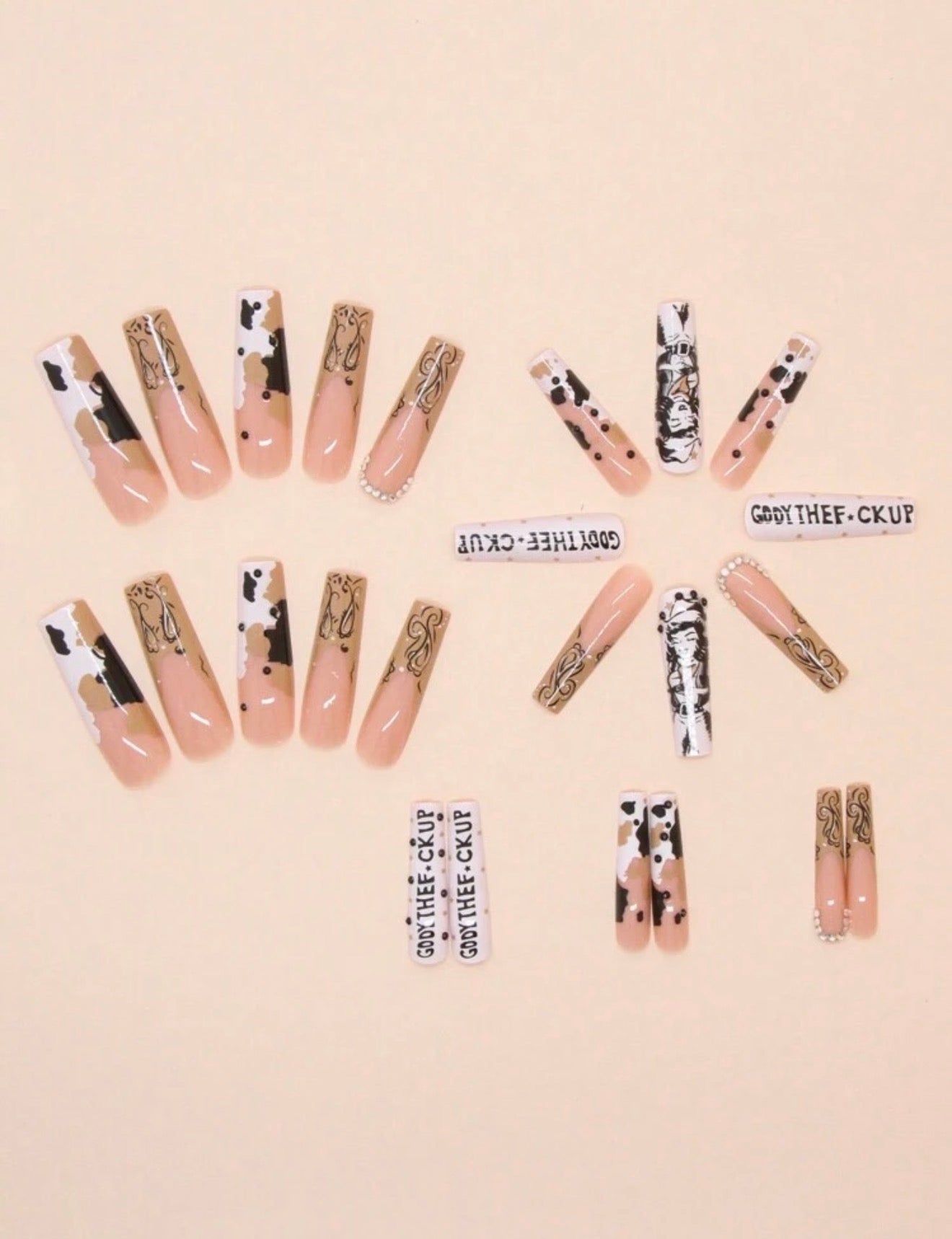 Opulent Safari Press On Nails