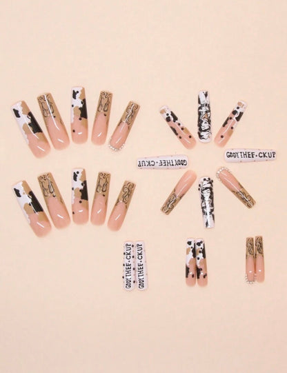 Opulent Safari Press On Nails