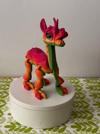 Milly The llama, Flexi, 3D
