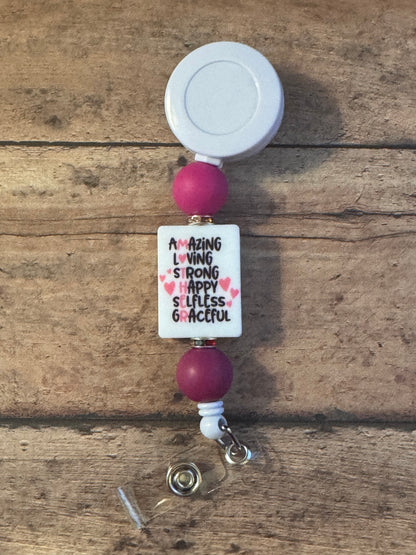 Amazing Badge Reel, Retractable