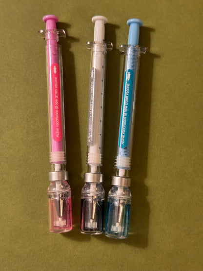Covid Shot Pens, Set of 3