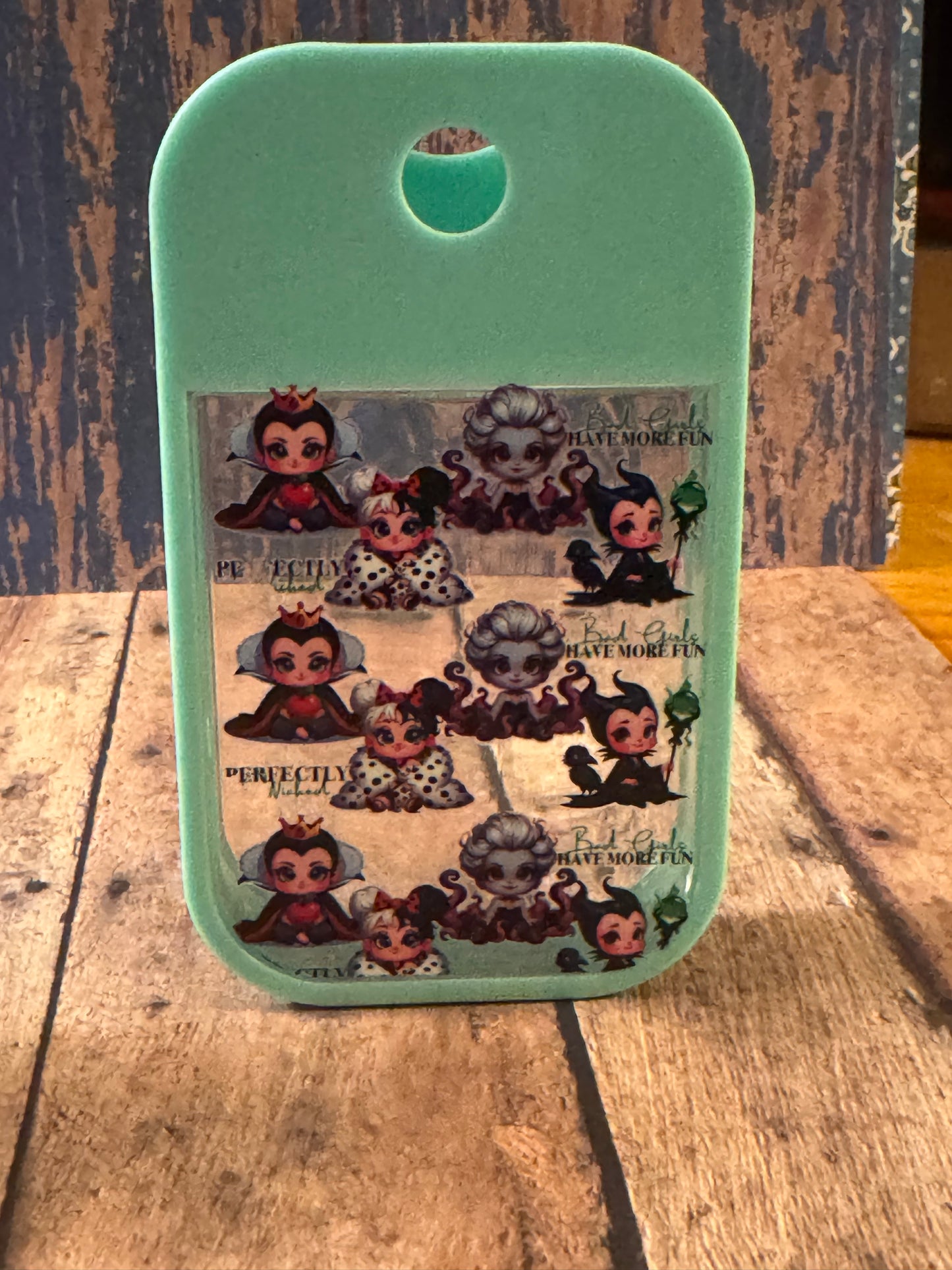 Evil Villians Hand Sanitizer Bottle