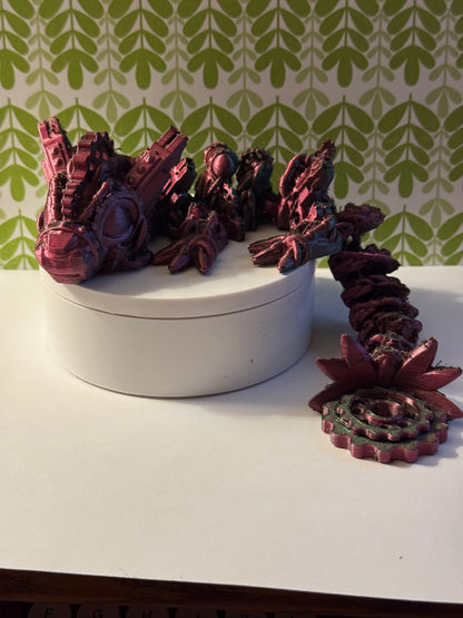 Iris the Steampunk Dragon, 3D