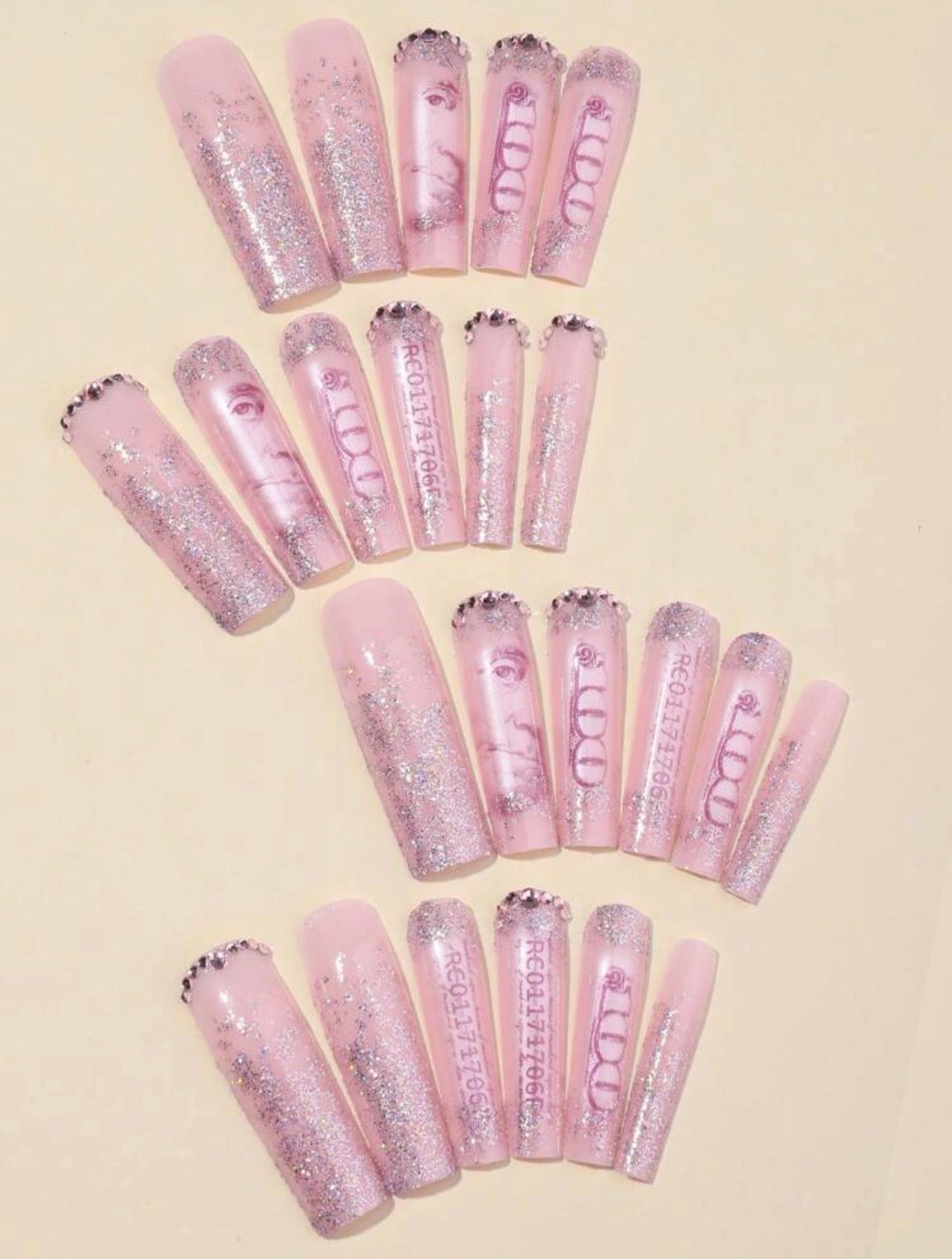The Big Benjamin Press On Nails